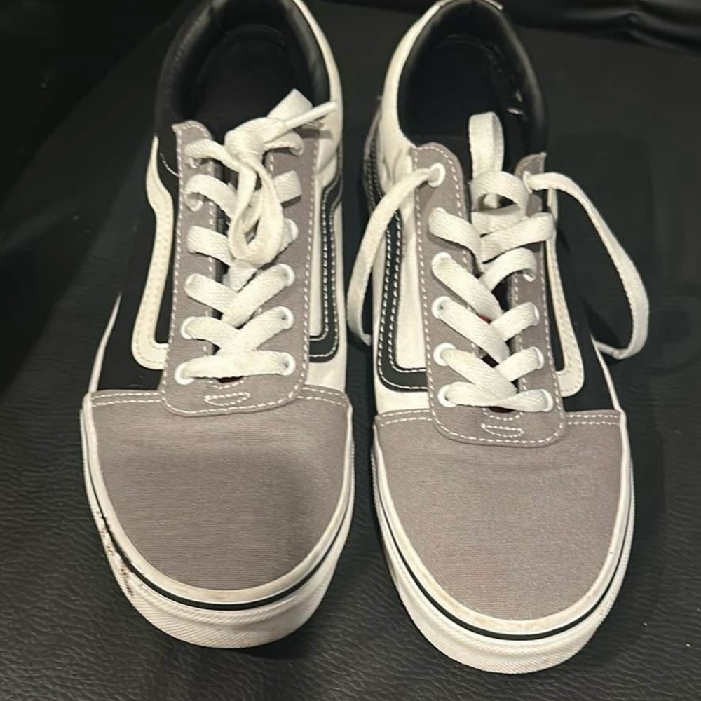 Vans Black and White Classic Sneakers